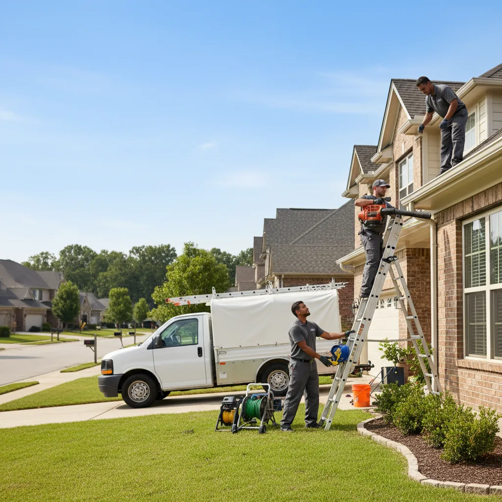 Home Gutter Service in Oregonia, OH near me